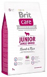Картинка Сухой корм для собак Brit Care Junior Large Breed Lamb and Rice 3 кг