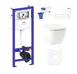 Картинка Унитаз Lavinia Boho Relfix One 7 в 1 87040049 (белый пластик)