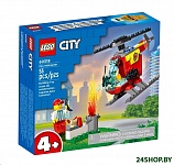 Картинка Конструктор Lego City Пожарный вертолёт 60318
