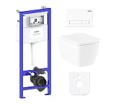 Картинка Унитаз Lavinia Boho Relfix Aveo Rimless 6 в 1 77040121 (белый пластик)