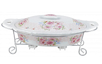 Картинка Мармит керамический с крышкой ROSENBERG R-155020