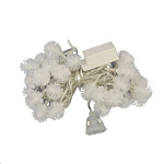 Картинка Светодиодная гирлянда Twinkle Снежок 107 (бело-синий)