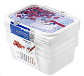 Картинка Набор контейнеров Rotho Domino 1755110234 (белый)