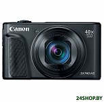 Картинка Фотоаппарат Canon PowerShot SX740 HS (черный)