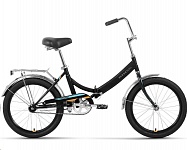 Картинка Велосипед FORWARD ARSENAL 20 1.0 14 2022 (черный, оранжевый)