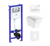 Картинка Унитаз Lavinia Boho Relfix Bristol Rimless 6 в 1 77040117