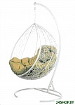 Картинка Подвесное кресло BiGarden Tropica White (бежевая подушка)