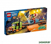 Картинка Конструктор Lego City Грузовик для шоу каскадеров 60294