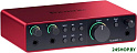 Аудиоинтерфейс Focusrite Scarlett 2i2 (4-е поколение)