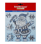 Картинка Набор наклеек Erich Krause Decor Дед Мороз Кристалл (50890)