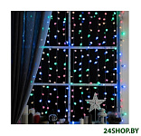 Картинка Световой дождь Luazon Занавес 360 LED 2х1.5м (мульти) 2361724