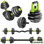 со штангой и гирями 7 в 1 40 кг 2040455903752