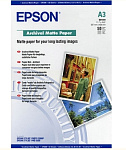 Картинка Фотобумага Epson Archival Matte Paper A3 192г/м2 50л (C13S041344)