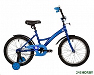 Картинка Детский велосипед Novatrack Strike 18 2022 183STRIKE.BL22 (синий)
