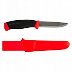 Картинка Туристический нож Morakniv Companion Rescue (черный/красный)