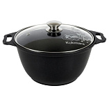 Картинка Кастрюля КУКМОР к41а (стеклянная крышка)