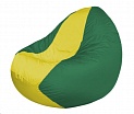 Бескаркасное кресло Flagman Classic К2.1-60 (желтый/зеленый)