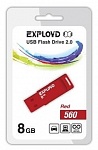 Картинка USB флэш-накопитель EXPLOYD 4GB-560-красный