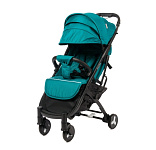 Картинка Детская прогулочная коляска Sundays Baby S600 Plus (черная база, бирюзовый)