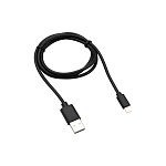 Картинка Кабель Rexant 18-7050 USB Type-A - Lightning (1 м, черный)