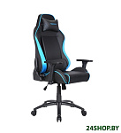 Картинка Кресло Tesoro Alphaeon S1 F715 (черный/синий)