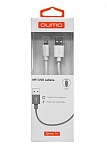 Картинка Кабель QUMO USB-Apple 8pin PVC (White)