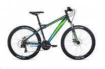Картинка Велосипед Forward Flash 26 2.0 disс р.19 2020 (темно-серый/зеленый)