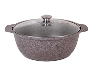 Картинка Кастрюля Kukmara жмк32а (кофейный мрамор)