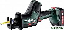 Картинка Сабельная пила Metabo SSE 18 LTX BL Compact 602366500 (с 2-мя АКБ, кейс)