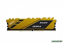Картинка Оперативная память Netac Shadow 8ГБ DDR4 3200 МГц NTSDD4P32SP-08Y
