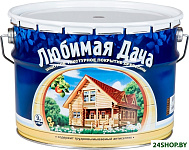 Защитно-декоративное покрытие для древесины (калужница, 9 л)