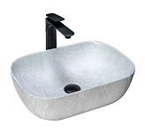 Картинка Умывальник Rea Livia (серый)