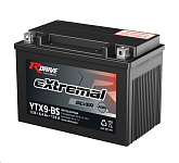 Картинка Мотоциклетный аккумулятор RDrive eXtremal Silver YTX9-BS (8.4 А·ч)
