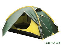 Картинка Треккинговая палатка TRAMP Ranger 2 V2 (зеленый)