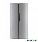 Картинка Холодильник side by side Hyundai CS4502F (нержавеющая сталь)