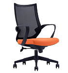 Картинка Кресло Norden Спэйс LB CH-193B-К304D-1*N207 (черный/оранжевый)