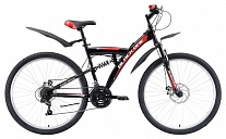Картинка Велосипед Black One Flash FS 27.5 D р.18 2020