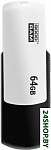 Картинка USB Flash GOODRAM UCO2 64GB (черный/белый) (UCO2-0640KWR11)