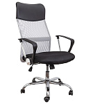 Картинка Кресло AksHome Aria New (черный/серый)