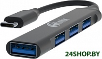 Картинка USB-хаб Ritmix CR-4401 Metal