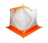 Картинка Палатка Пингвин Призма Премиум (белый/оранжевый)