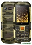 Картинка Мобильный телефон BQ-Mobile BQ-2430 Tank Power (камуфляж/золотистый)