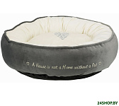 Картинка Лежанка для животных TRIXIE Pet's Home 37489 (серый/кремовый)