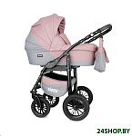 Картинка Детская универсальная коляска Rant Siena 2 в 1 (07, серый/розовый)
