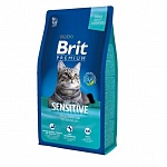 Картинка Сухой корм для кошек Brit Premium Cat Sensitive (1,5 кг)