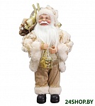 Картинка Фигура Зимнее волшебство Дед Мороз в бело-золотистом костюме (6949630)