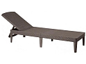 Шезлонг KETER Jaipur Sun (коричневый)