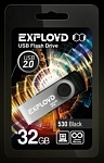 Картинка Флеш-память EXPLOYD 530 32GB (black)