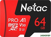 Картинка Карта памяти Netac P500 Extreme Pro 64GB NT02P500PRO-064G-S