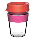 Картинка Многоразовый стакан KeepCup Original M Clear Daybreak 340мл (красный)